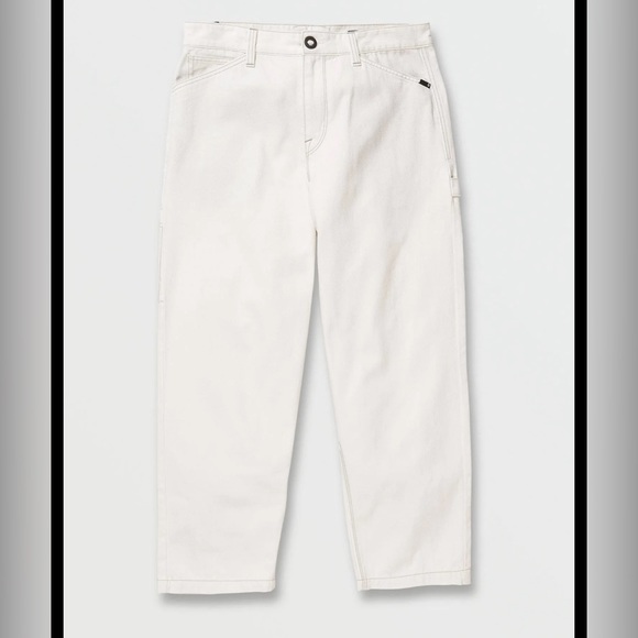 Volcom Kraftsman Pants Whitecap Grey - Picture 2 of 4